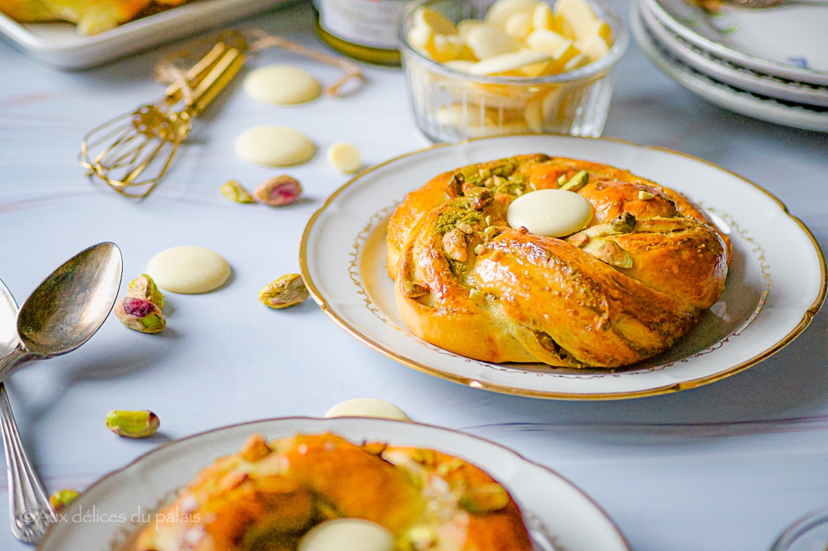 La Babka pistache et fleur d'oranger