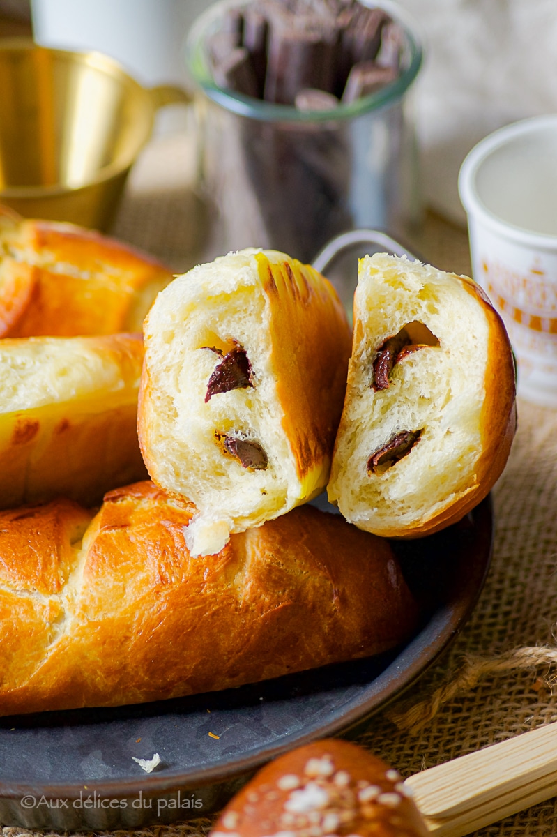 Pitch maison, pain viennois au chocolat