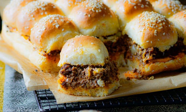 Cheeseburger sliders (Burger Géant à partager) 