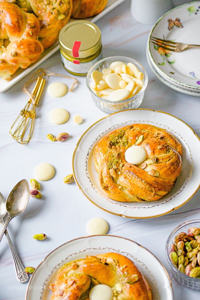 La Babka pistache et fleur d'oranger