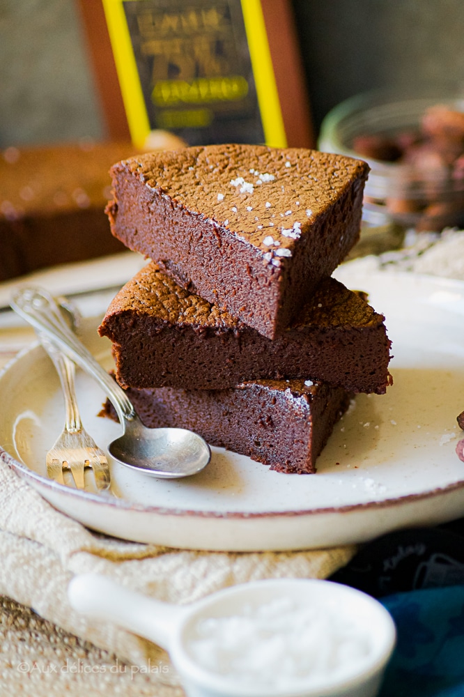 gâteau fondant au chocolat baulois