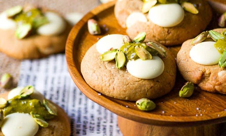 Recette cookies pistaches chocolat blanc