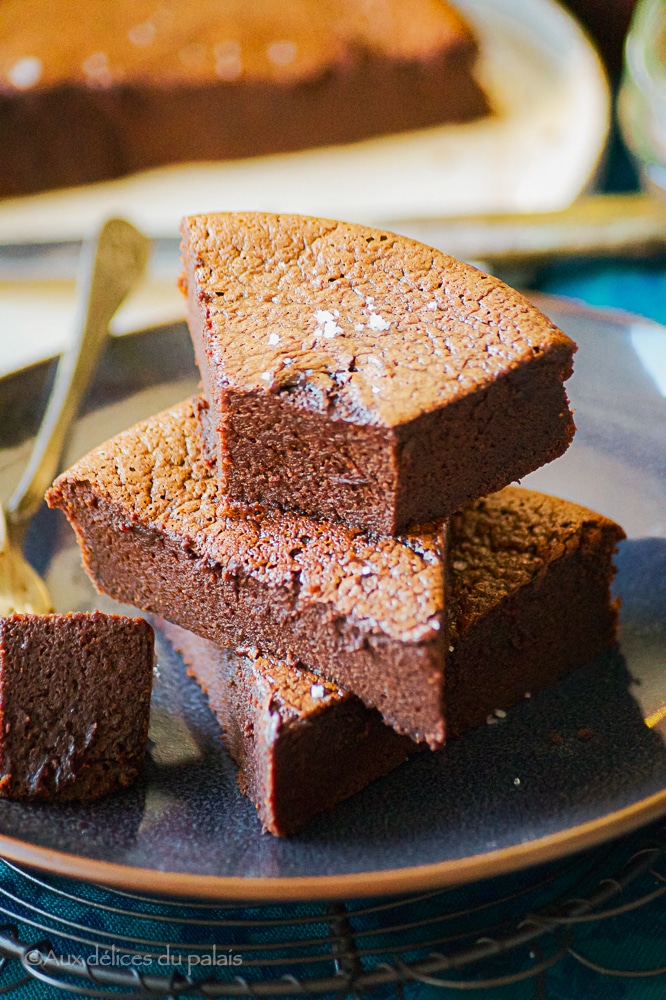 fondant au chocolat de Christophe Adam