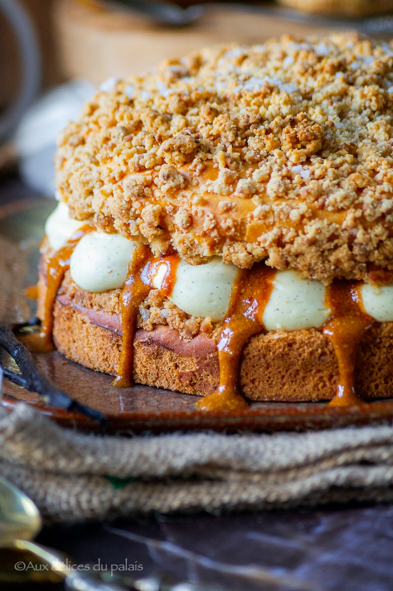 La tarte tropézienne au streusel 