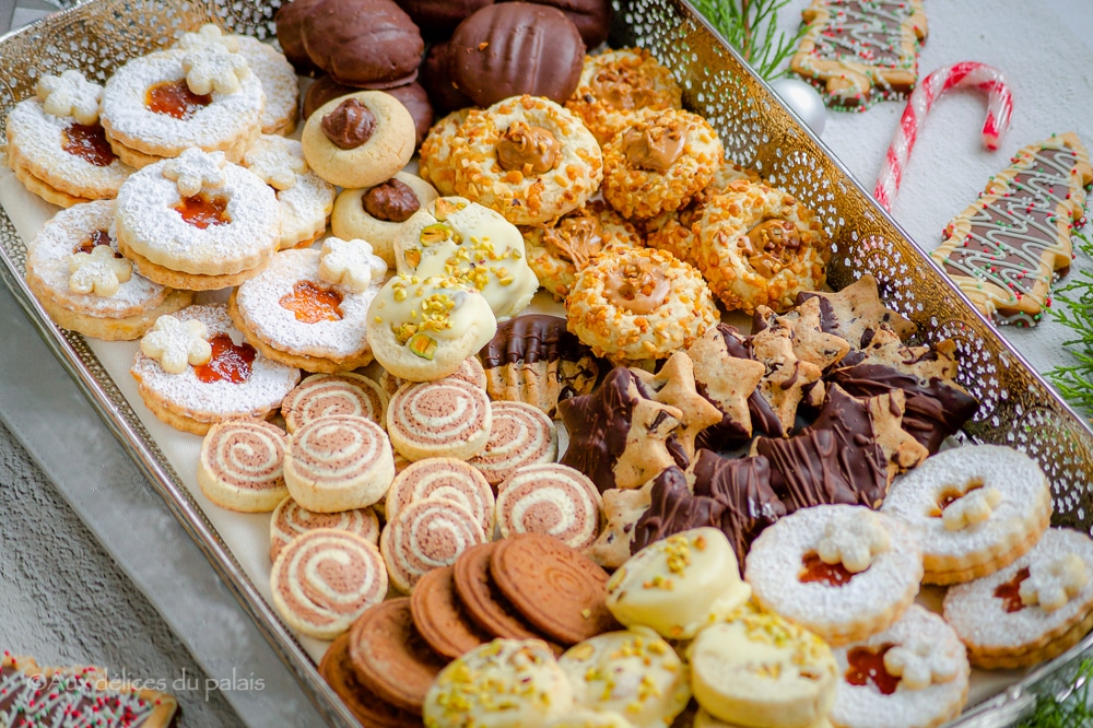 Recette assortiment de biscuits sablés