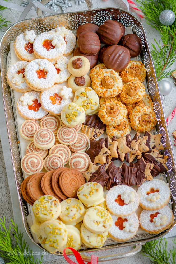 Recette assortiment de biscuits sablés