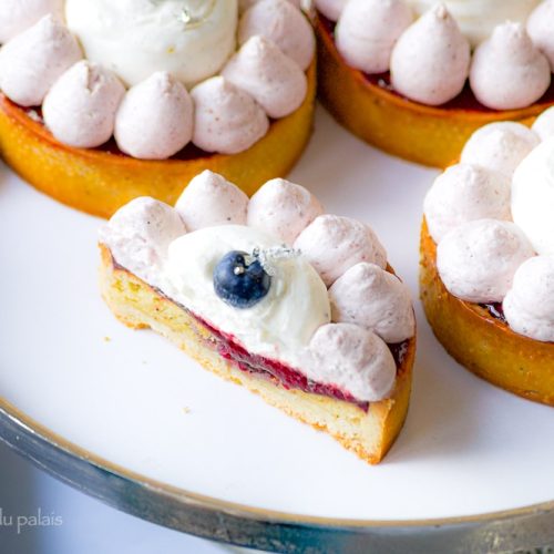 La tarte myrtille cassis de Cyril Lignac