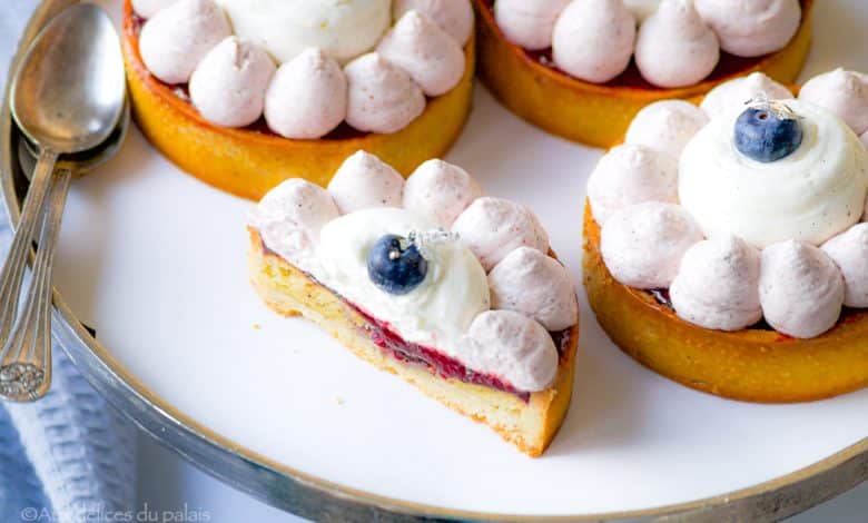 La tarte myrtille cassis de Cyril Lignac