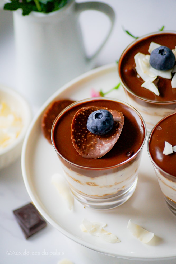 Tiramisu sans lactose et sans oeufs {vegan}