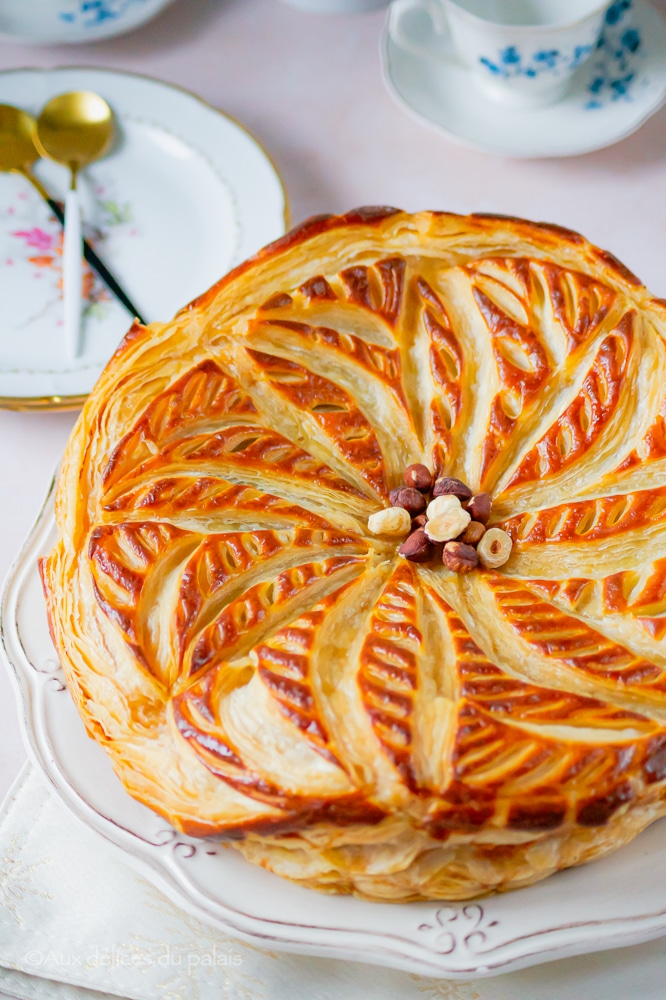 recette galette des rois maison à la noisette