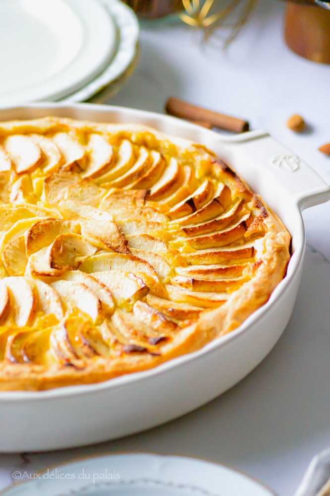 Galette des rois aux pommes façon tarte