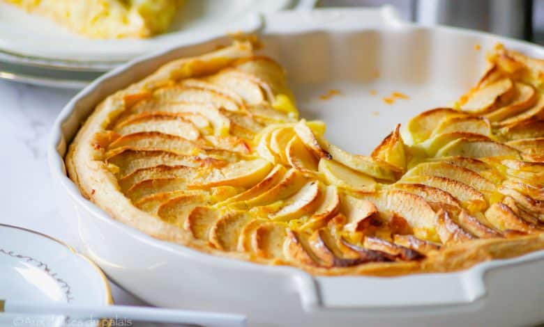 Galette des rois aux pommes façon tarte