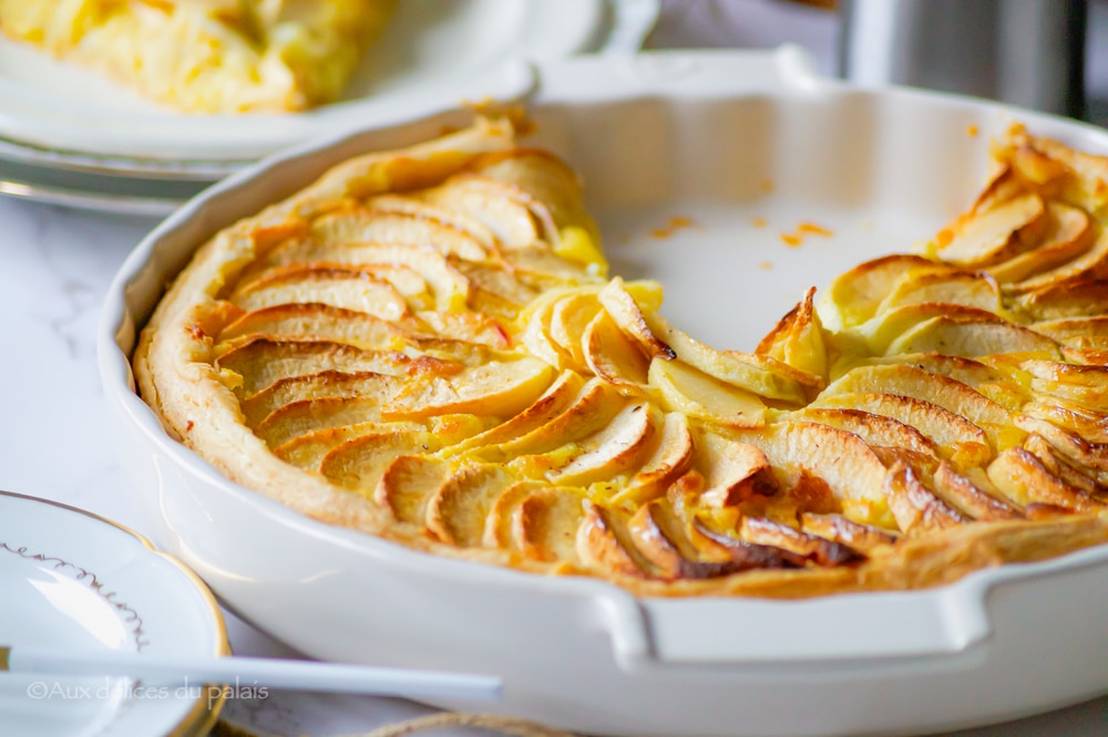 Galette des rois aux pommes façon tarte