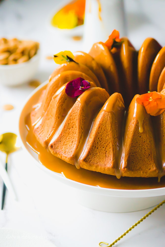 Bundt cake moelleux au caramel