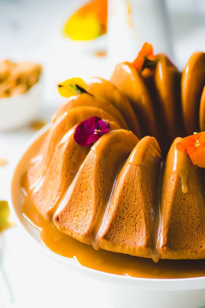 recette gâteau moelleux chocolat caramel 