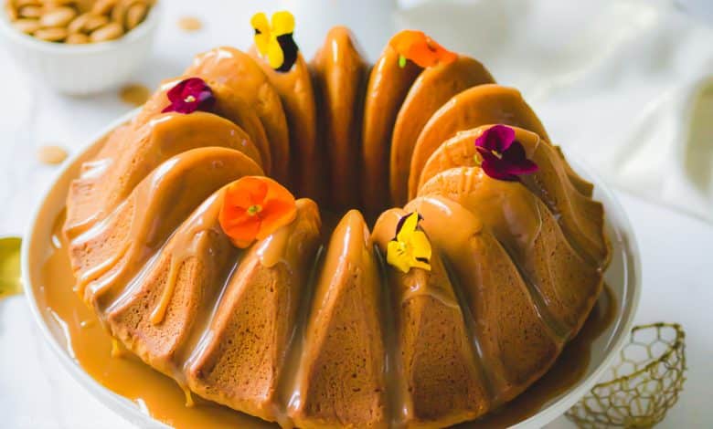 Bundt cake moelleux au caramel