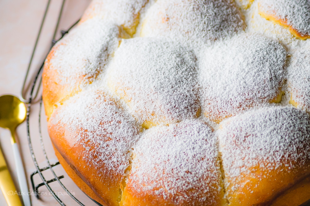 Brioche à la crème fraîche ultra moelleuse