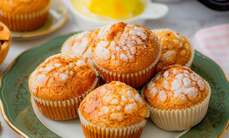 Madeleines espagnoles aux amandes (Magdalenas)