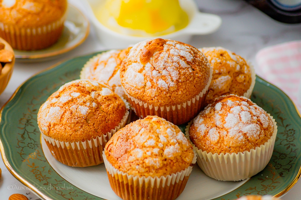 Madeleines espagnoles aux amandes (Magdalenas)