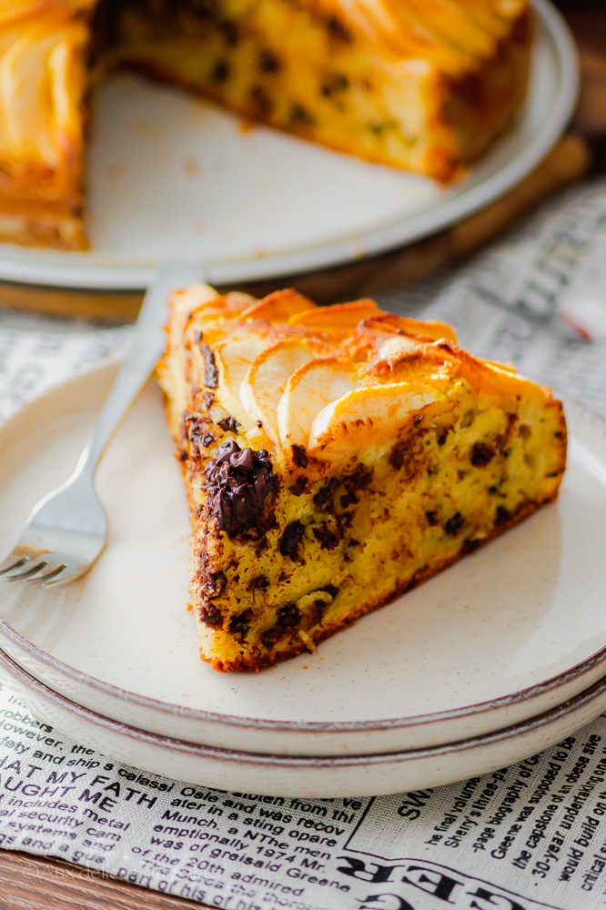 recette gâteau ricotta pépites de chocolat