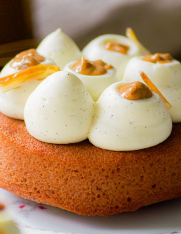 Financiers aux dattes et fleur d'oranger