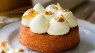 Financiers aux dattes et fleur d'oranger