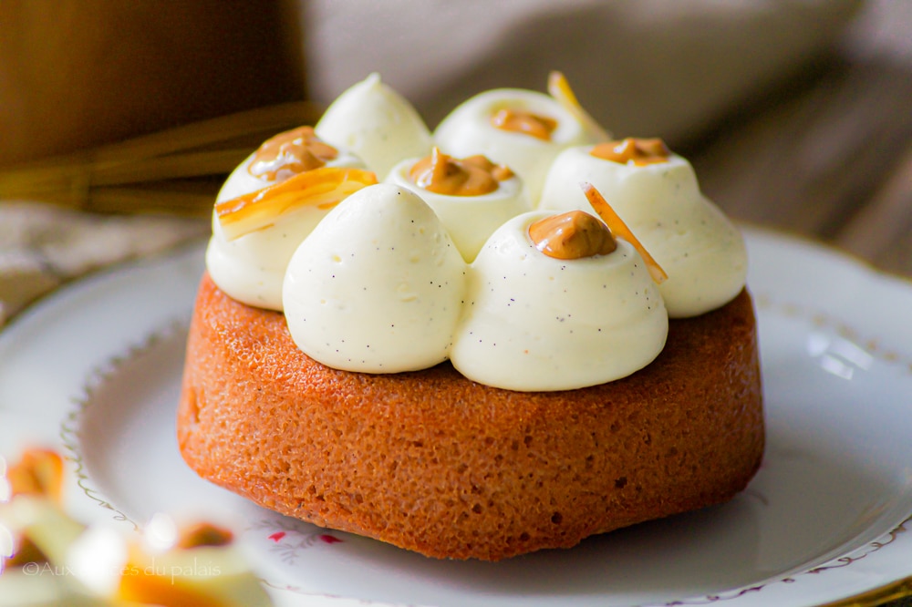 Financiers aux dattes et fleur d'oranger