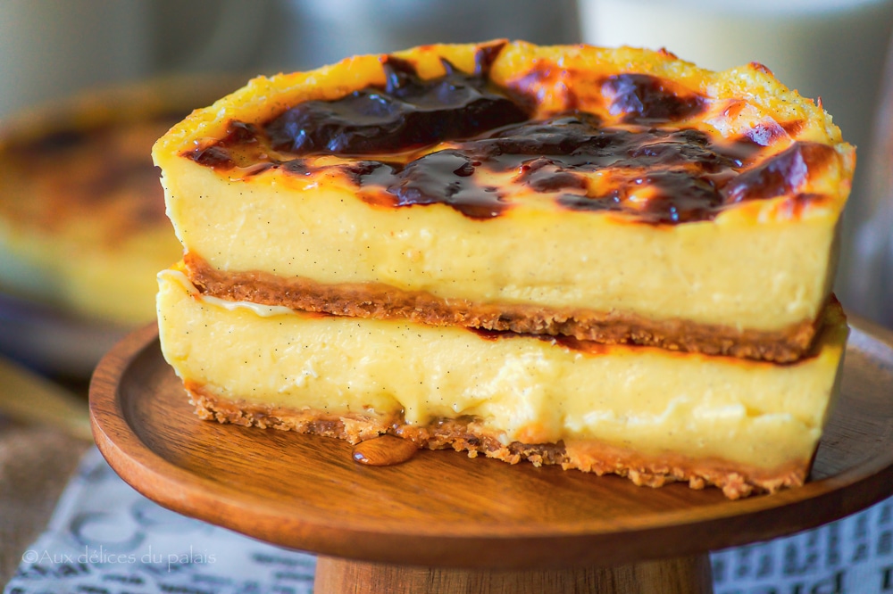 Flan pâtissier façon Christophe Michalak