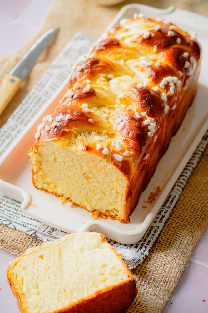 brioche à la fleur d'oranger extra moelleuse