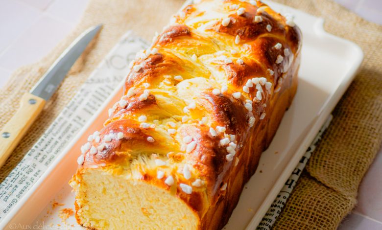 Brioche vendéenne au sucre à mie filante