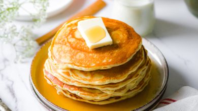 Pancakes à la crème fraiche Fluffy