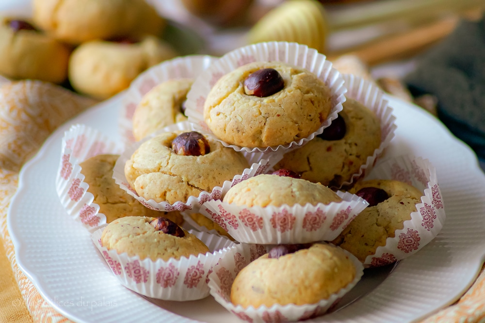 Ghriba sablé fondant aux noisettes