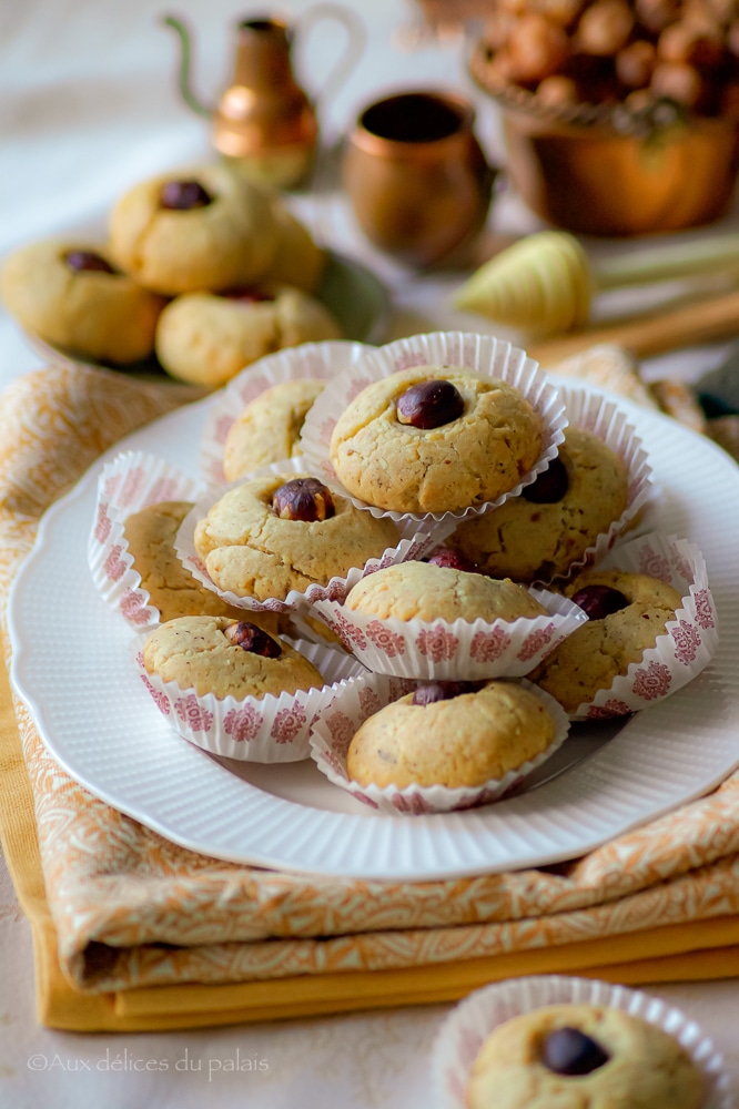 Ghriba sablé fondant aux noisettes