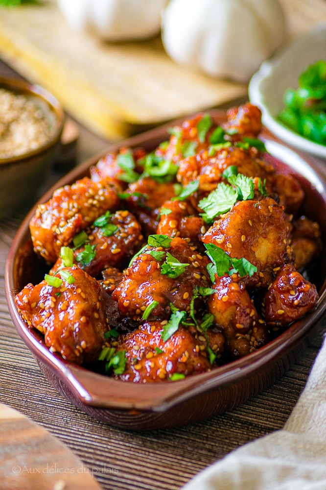 poulet sucré salé à la japonaise