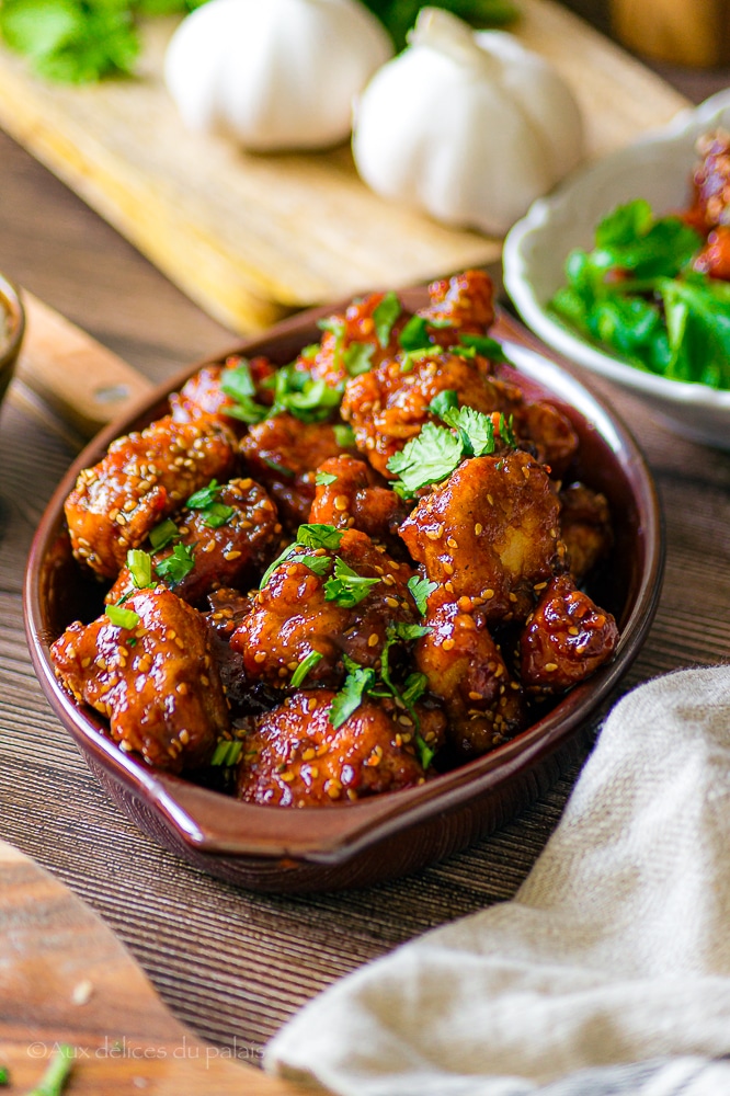 Blancs de poulet façon teriyaki japonais