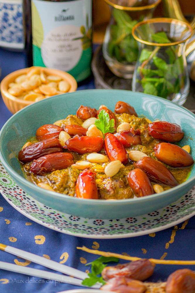 recette tagine d'agneau aux dattes Aid al kebir