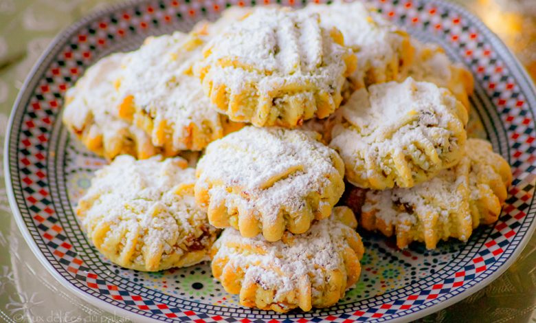 Ghriba sablés aux fruits (Halwat El Khalit)