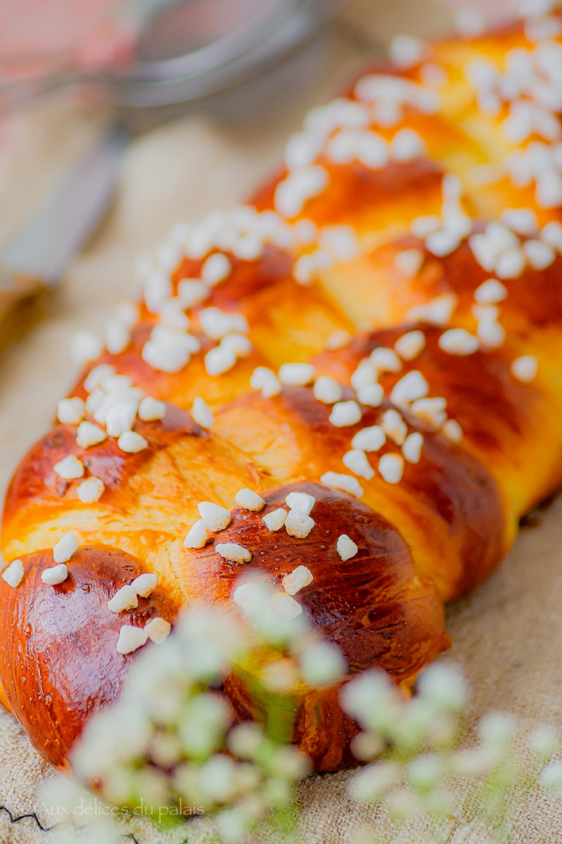 Brioche aux jaunes d'oeufs ultra moelleuse