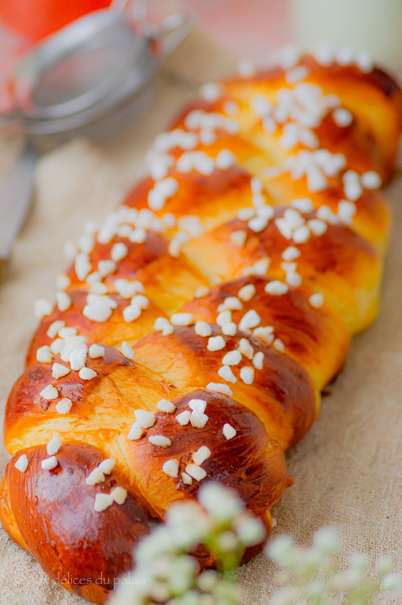 Brioche aux jaunes d'oeufs ultra moelleuse