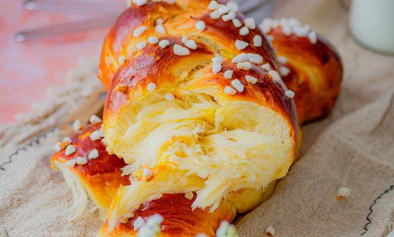 Brioche aux jaunes d'oeufs ultra moelleuse