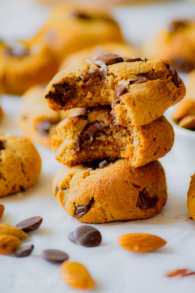 recette cookies moelleux sans gluten