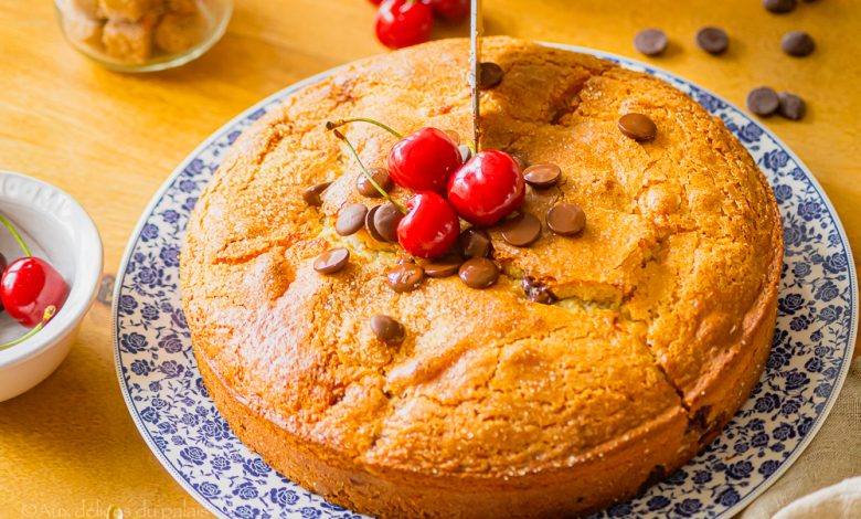 Gâteau au yaourt aux cerises ultra moelleux