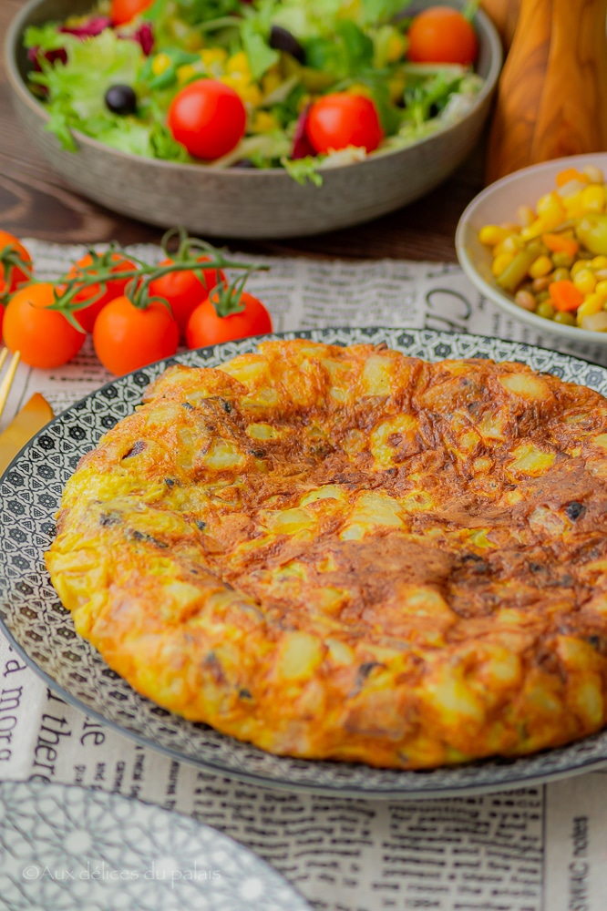 Omelette espagnole (Tortilla pomme de terre)