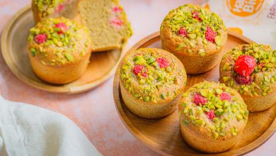 Gâteau moelleux aux framboises (sans gluten)