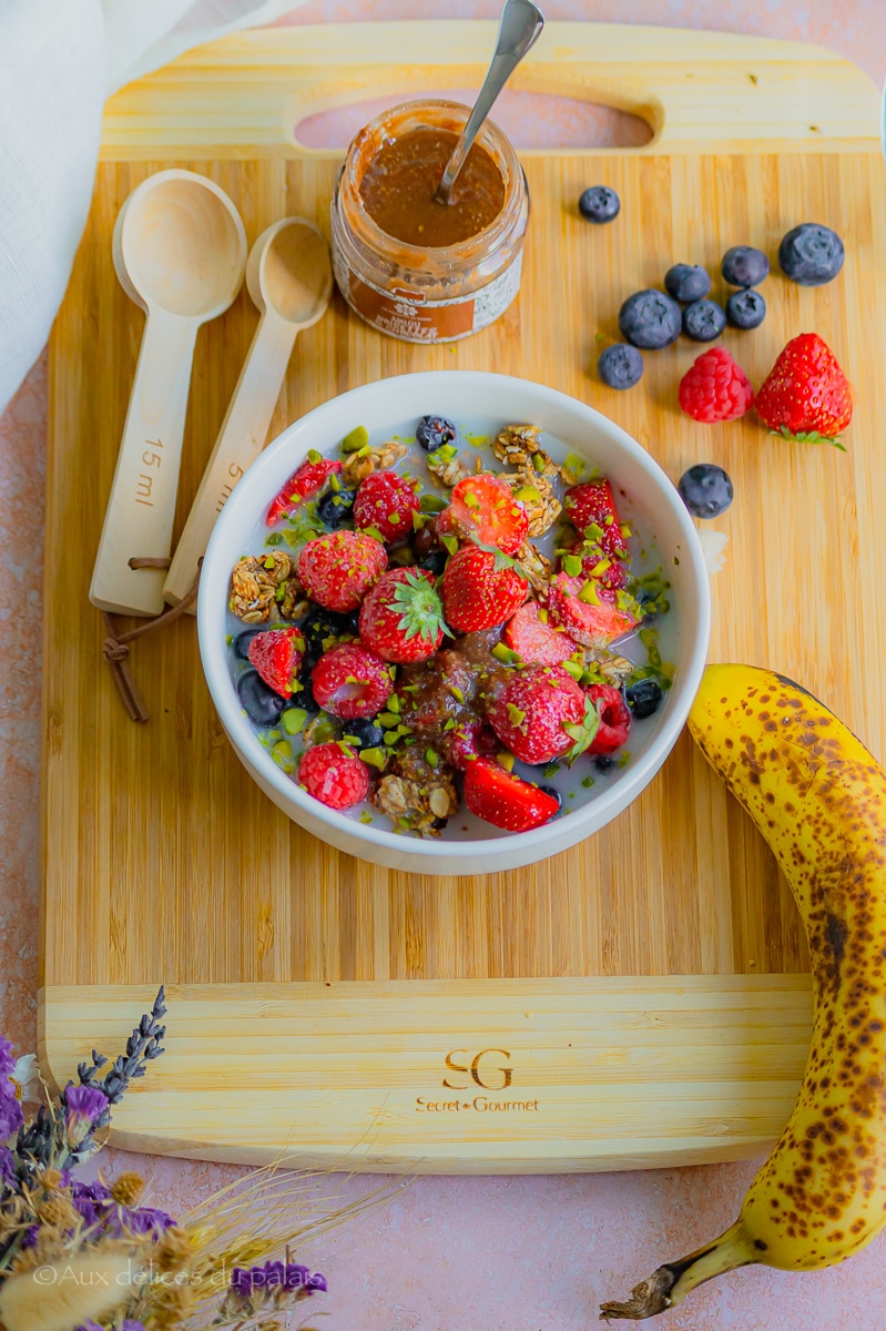 Granola balls croustillant à la banane