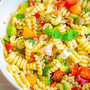 Salade de pâtes au thon facile