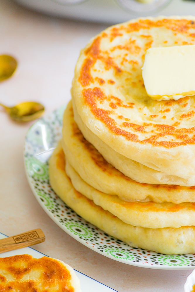 Galette moelleuse à la poêle (Chiar)