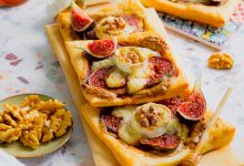 Recette feuilletés aux figues chèvre et miel