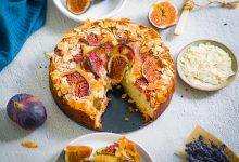 Gâteau moelleux aux figues et amandes