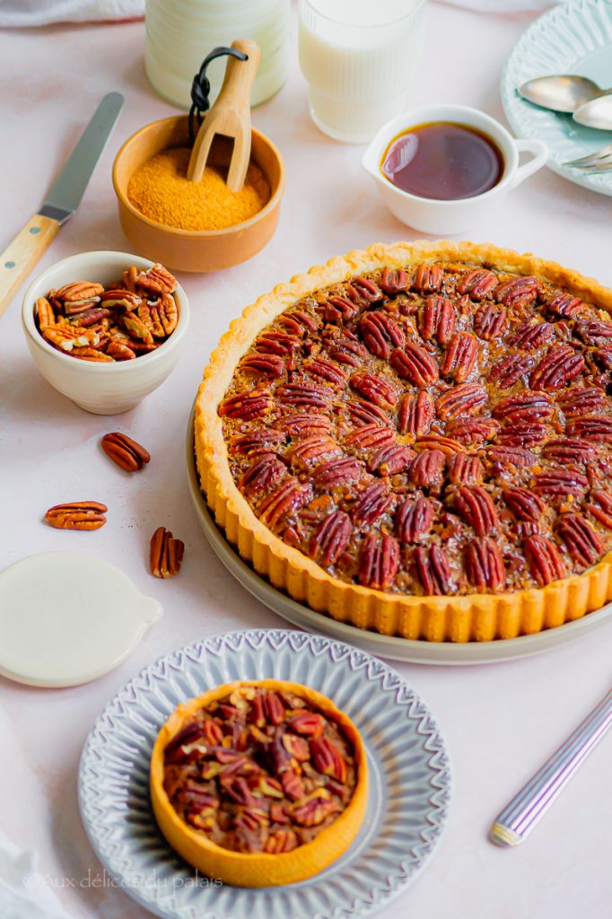 Tarte aux noix de pécan (pécan pie)